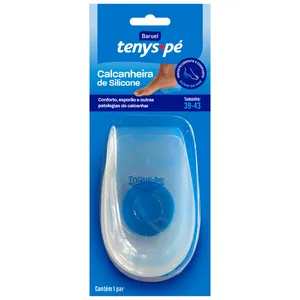 Calcanheira de Silicone Tenys Pé Tamanho 39/43 - 1 Par
