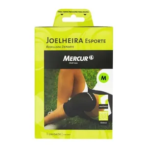 Joelheira Esporte Mercur Tamanho M 1 Unidade