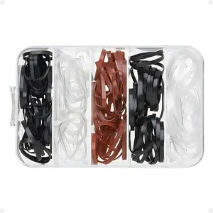 Elasticos Invisiveis 200 Pcs Com Case Ricca