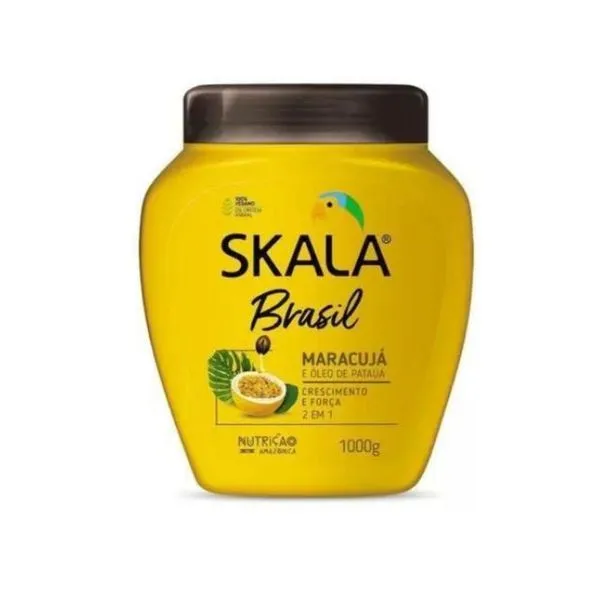 Creme Para Tratamento Skala 1 Kg Maracujá E Óleo De Pataua