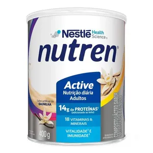 Complemento Alimentar Nutren Active Baunilha 400g