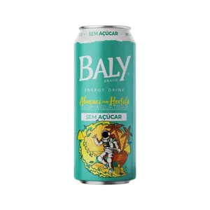 Energético Baly Abacaxi Com Hortelã Sem Açúcar 473ml ENERGETICO BALY ABACAXI C/HORTELA S/ACUC