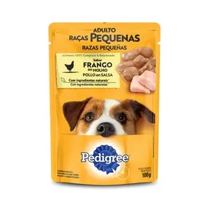 Pedigree Sachê Adulto Sabor Frango ao Molho 100g