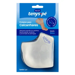 Protetor para Calcanhar Tenys Pé Tamanho Único - 1 Par