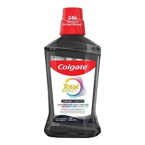 Enxaguante Bucal Multibenefício Colgate Total Carvão Ativado 500ml