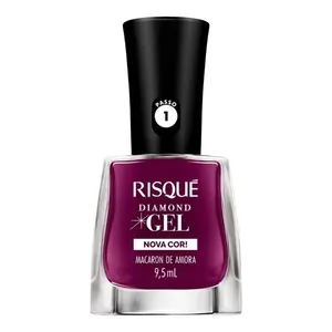 Esmalte em Gel Risqué Diamond Macaron de Amora 9,5ml