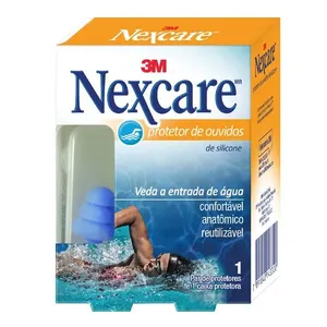Protetor de Ouvido Nexcare 3M Silicone 2 Unidades