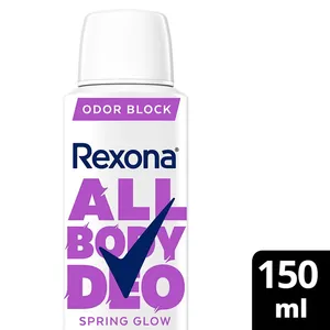 Desodorante Aerossol Rexona All Body Spring Glow 150ml