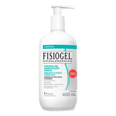Sabonete Líquido Corporal Fisiogel Terapia de Hidratação Diária 400ml Stiefel