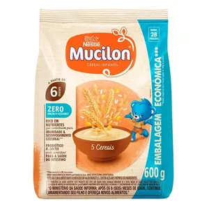 Cereal Infantil Mucilon 5 Cereais Zero 600g
