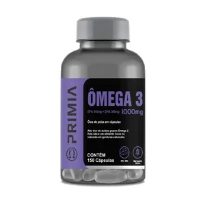 Primia Ômega 3 1000mg 150 Cápsulas Catarinense PRIMIA OMEGA 3 1000M