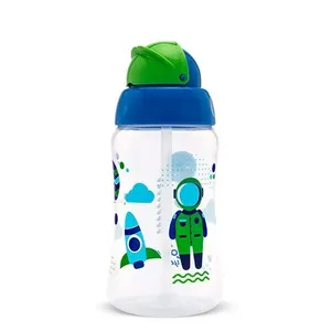 Copo Lolly Viva com Canudo Azul 330ml COPO LOLLY VIVA C/CANUDO 330ML 719800-M