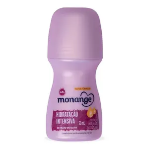 Desodorante Antitranspirante Monange Hidratação Intensiva 48h Roll-On 50ml