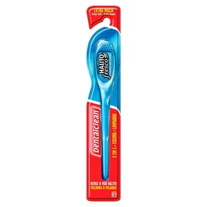 Limpador de Língua Dentalclean 2 em 1 Hálito Fresco LIMPADOR LINGUA DENTALCLEAN 2EM1 HALITO