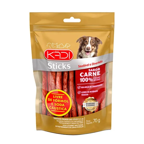 Sticks Kadi Osso de Carne 70g STICKS KADI OSSO CARNE 70G