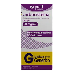 Expectorante Carbocisteína 50mg/ml Genérico Prati-Donaduzzi 100ml