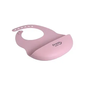 BABADOR FRESO BABY SILICONE ROSA