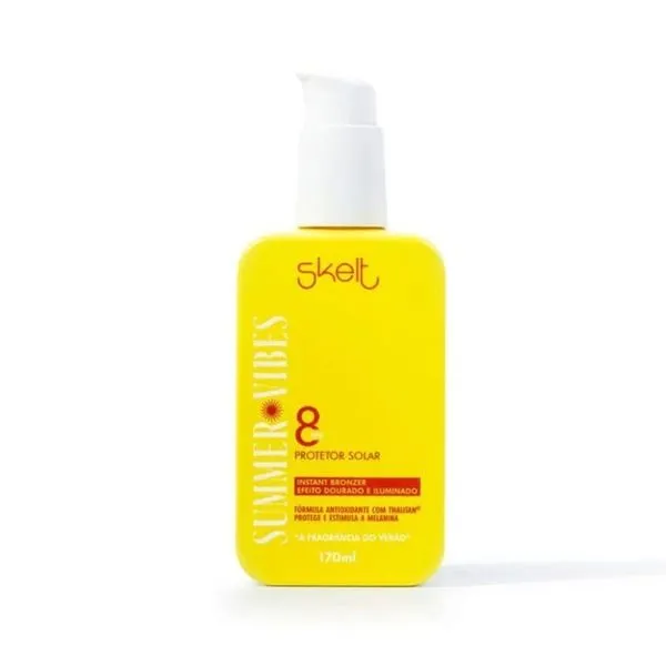 Skelt Instant Bronzer Fps 8 - Protetor Solar 170ml