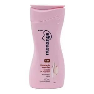 Hidratante Corporal Monange Extrato de Algodão Pele Normal 200ml