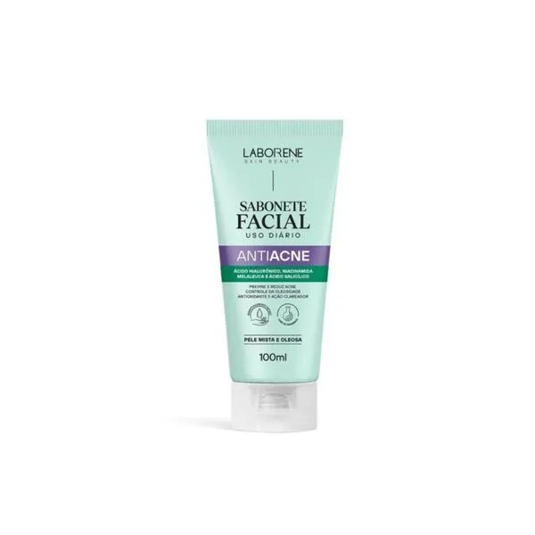 Sabonete Facial Laborene Antiacne 100ml SAB FACIAL LABORENE 100ML ANTIACNE