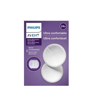 Absorvente De Seio Descartável Avent 24 Unidades