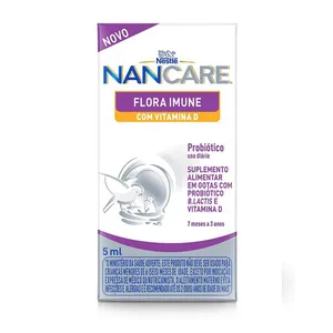 Suplemento Pediátrico Nancare Flora Imune com Vitamina D 5 ml
