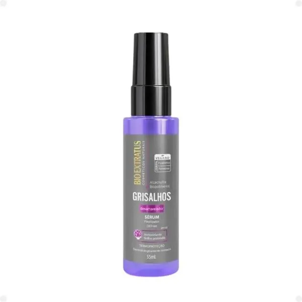 Sérum Finalizador Desamarelador Bio Extratus Cabelos Grisalhos 55ml