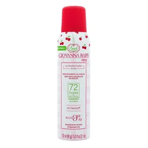 Desodorante Giovanna Baby Cherry 72hrs 150ml Aerossol