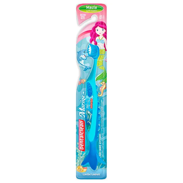 Escova Dental Infantil Dentalclean Marine Macia ESC DENT INF DENTALC