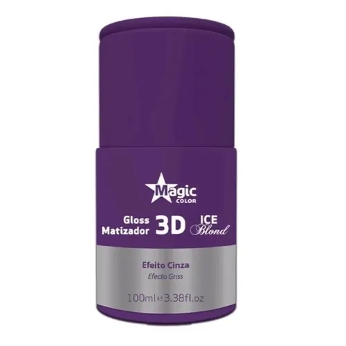 Gloss Matizador Magic Color Profissional 3d Ice Blond 100ml