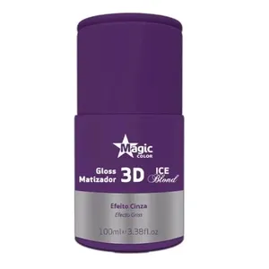 Gloss Matizador Magic Color Profissional 3d Ice Blond 100ml