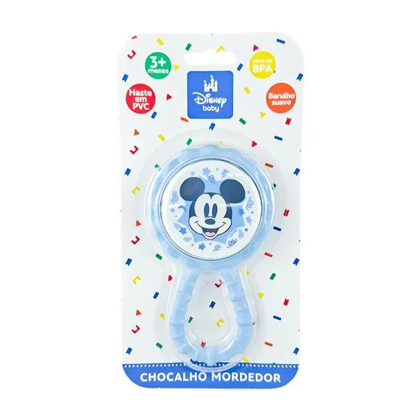 Chocalho Mordedor São João Baby Disney Mickey CHOCALHO MORDEDOR BABY GO SAO JOAO MICKE