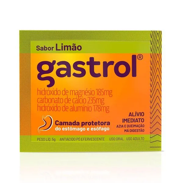 Gastrol Sabor Limao Sachê 5 G