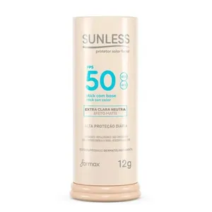 Protetor Solar Sunless Stick Extra Clara Neutra Fps 50 12g