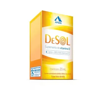 Desol 200UI Sabor Doce de Leite Solução Oral Gotas 20ml