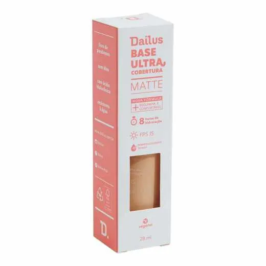 Base Dailus Ultra Cobertura D3 Claro
