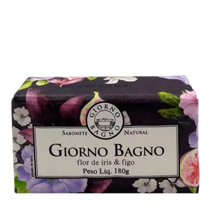 Sabonete Barra Flor Íris e Figo Giorno Bagno – 180g