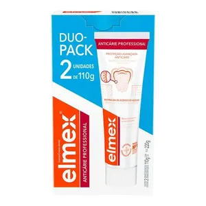 Kit Pasta de Dente Elmex Anticárie Professional 2 Unidades de 110g