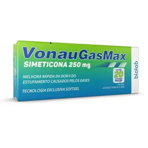 Vonau Gasmax 250mg 20 Cápsulas Moles