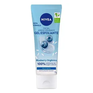 Gel Esfoliante Facial Refrescante Nivea Pele Normal a Seca 75g