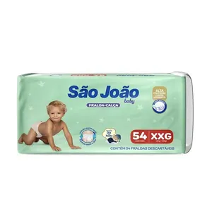 Fralda São João Baby Pants XXG 54 Unidades FR SAO JOAO BABY PANTS XXG 54UN