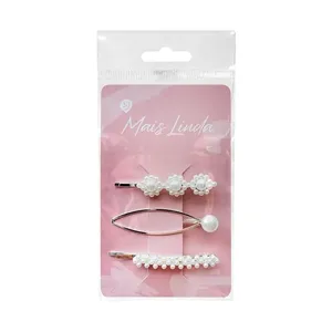 Kit Presilha Mais Linda Pérolas 3 Unidades KIT PRESILHA MAIS LINDA PEROLAS 3UN