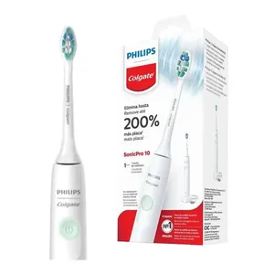 Escova de Dente Elétrica Philips Colgate Sonicpro 10 1 Unidade Recarregável e Bivolt
