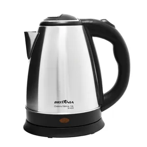 Chaleira Elétrica Britânia, 1150W, Desligamento Automático, 1,8 L, Inox - BCH02PI 220V