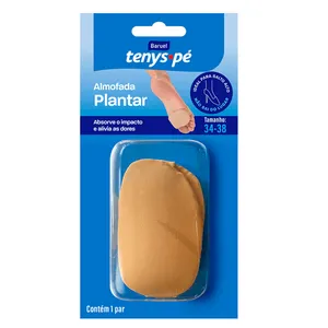 Almofada Plantar Tenys Pé Tamanho 34/38 - 1 Par