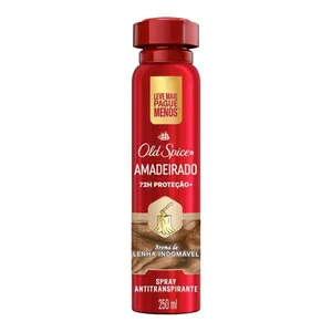 Desodorante Antitranspirante Old Spice Amadeirado 250ml Aerossol