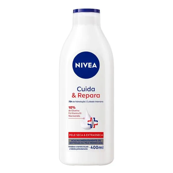 Loção Hidratante Corporal Nivea Cuida & Repara 400ml