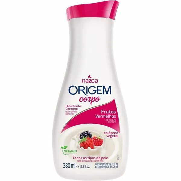 Hidratante Origem 380ml Frutas Vermelhas