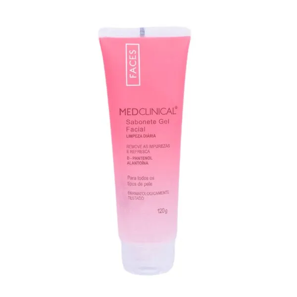 Gel de Limpeza Facial Medclinical Limpeza Diária 120g SAB GEL FACIAL MEDCL