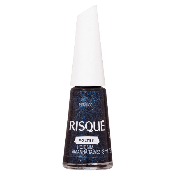 Esmalte Metálico Risqué Voltei! Hoje Sim, Amanhã Talvez 8ml
